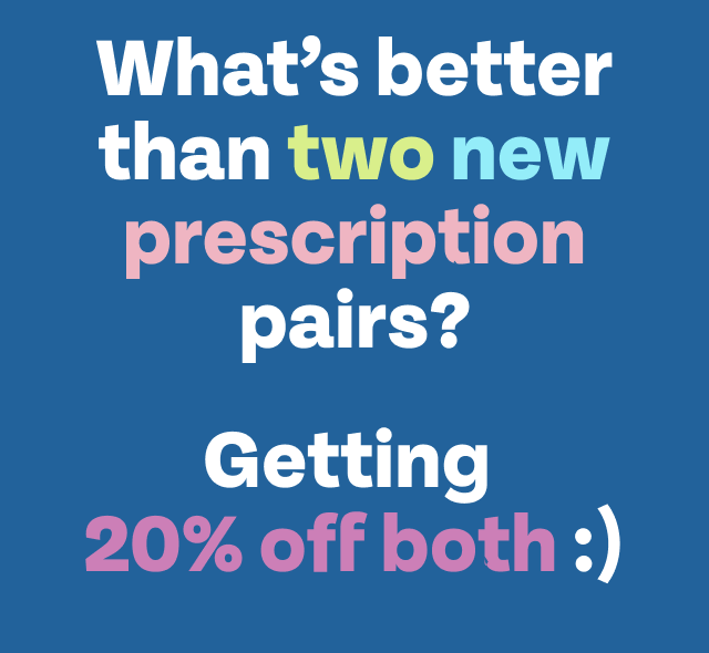 Getting 20% off both