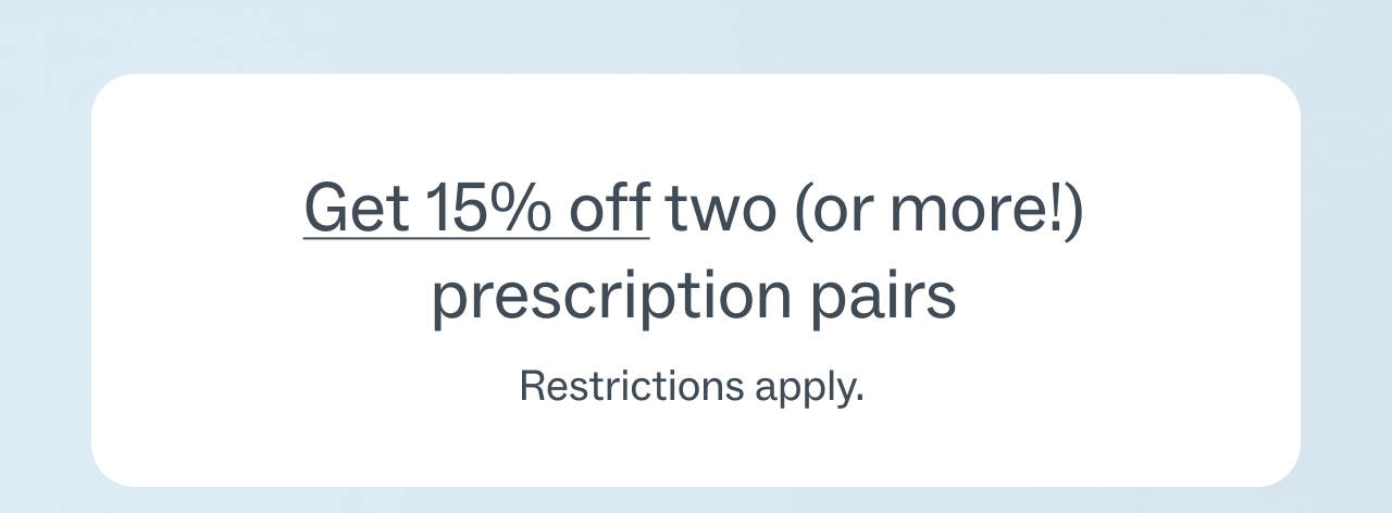 Get 15% off