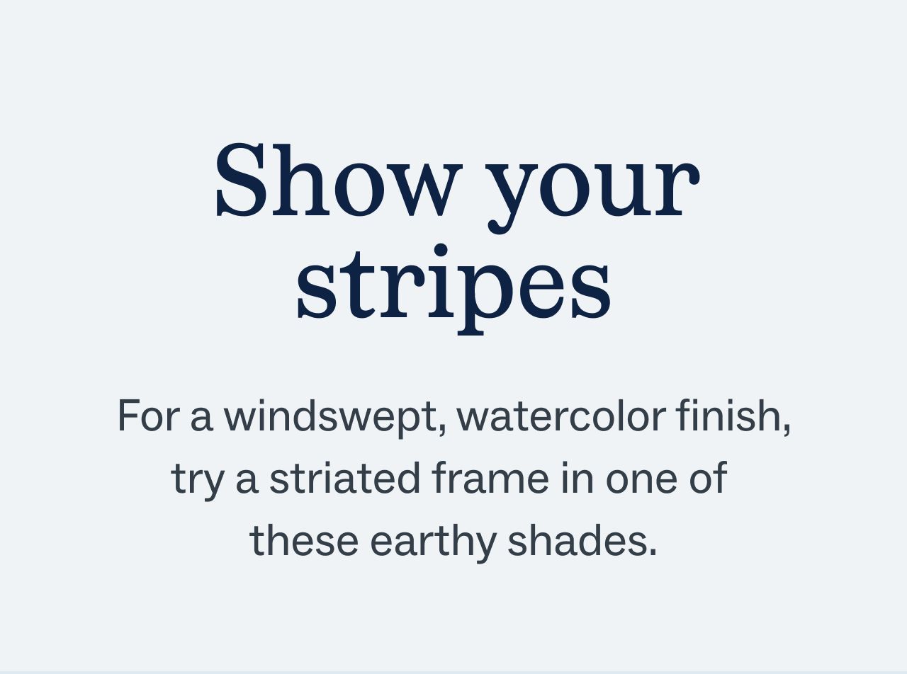 Show your stripes