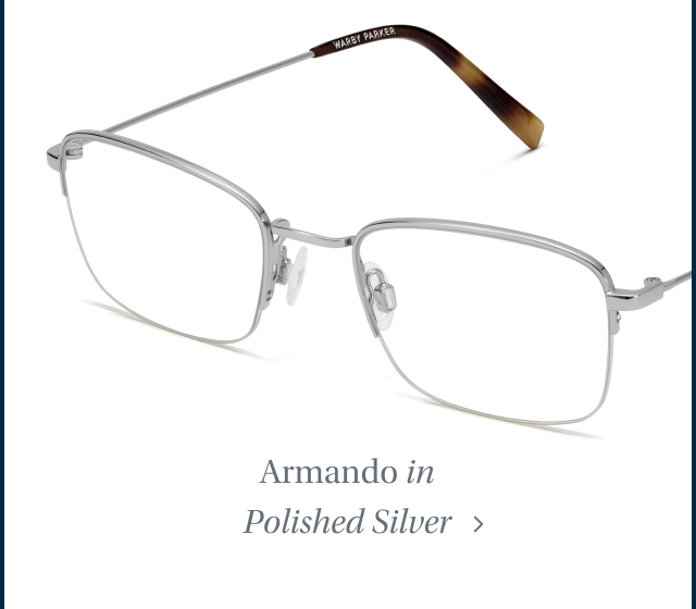 Armando in Polished SIlver