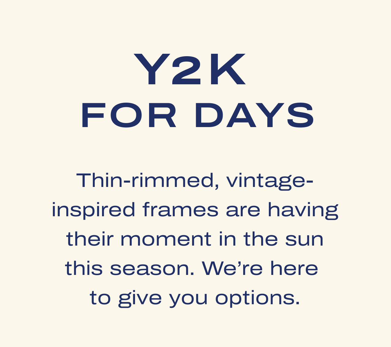 Y2K For days