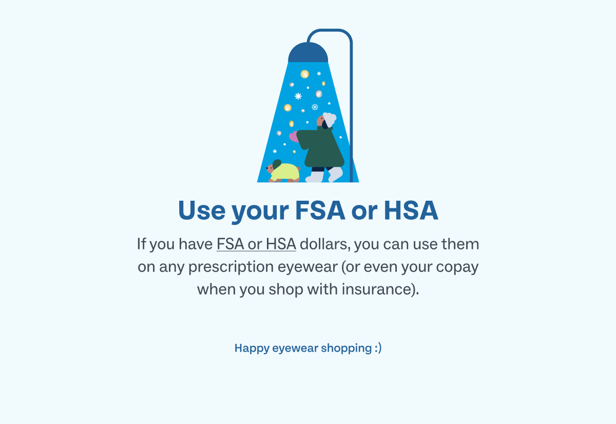 Use your FSA or HSA