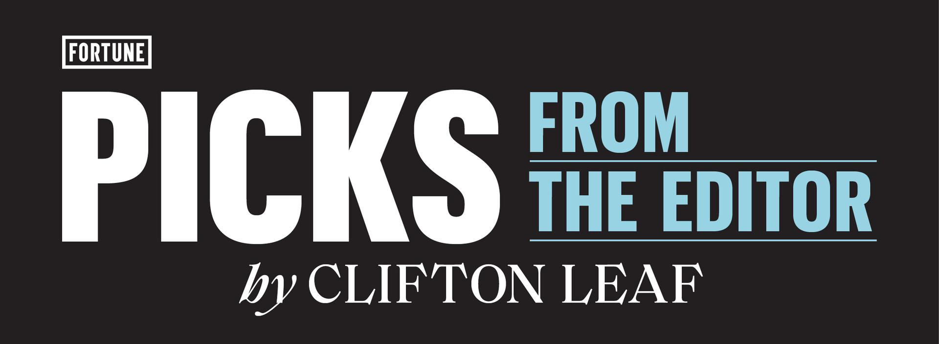 The Reader: Picks From Editor Clifton Leaf