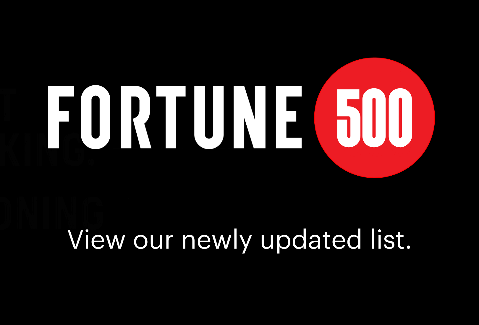 It's not just a ranking. It's a reckoning. FORTUNE 500: It's time to come back. The new list drops June 2.