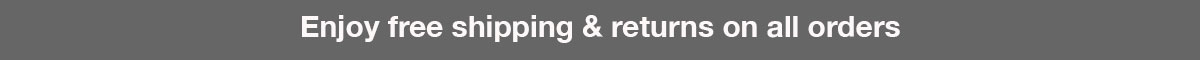 Enjoy free shipping & returns on orders over $49