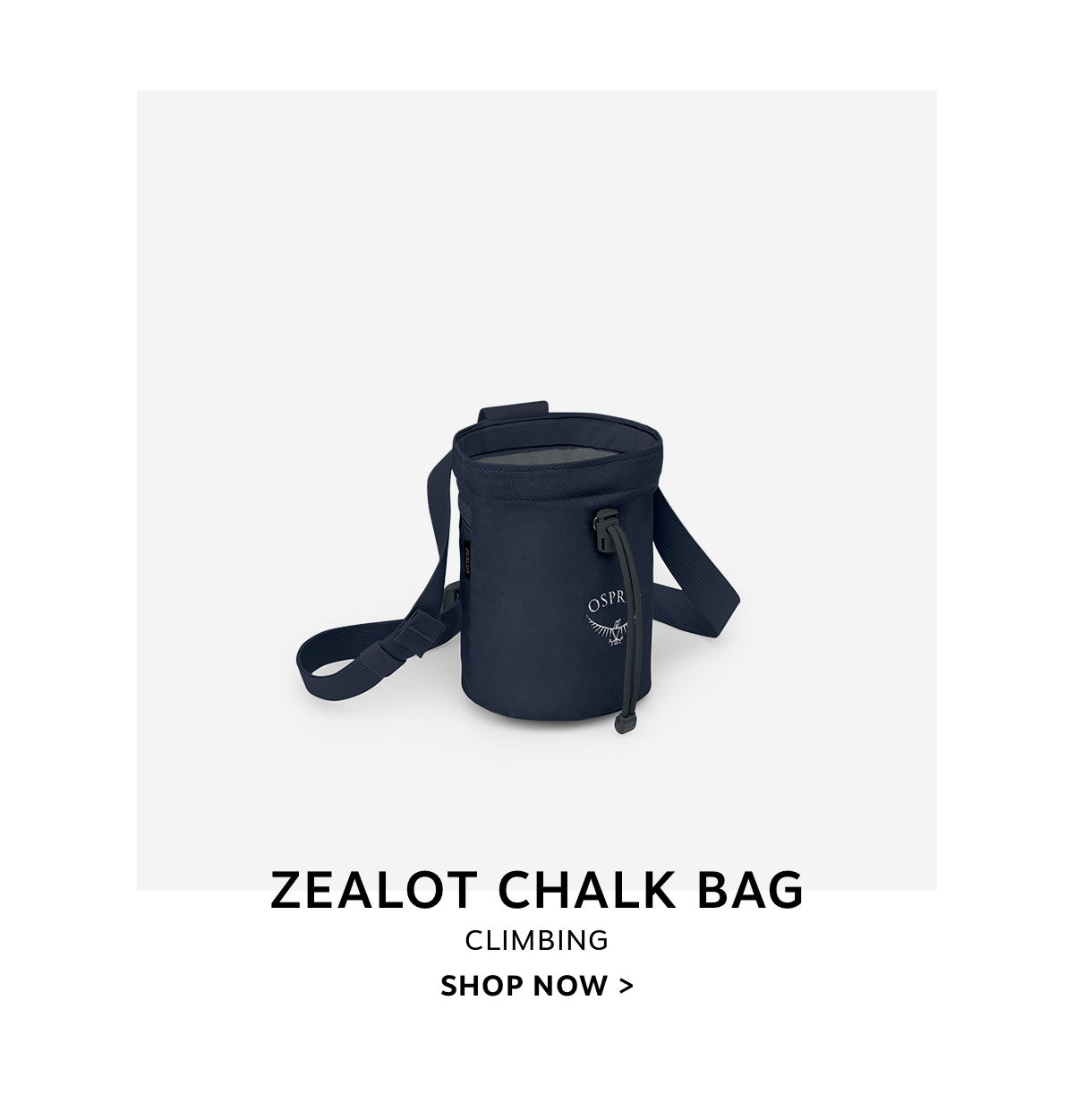 Zealot Chalk Bag | Shop Now >