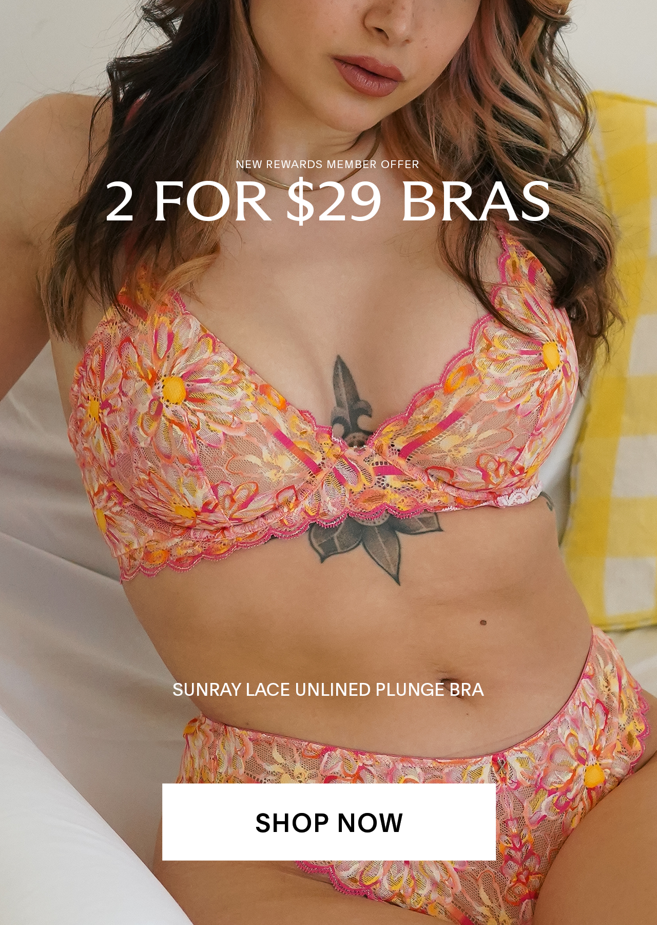 2 Bras For $29