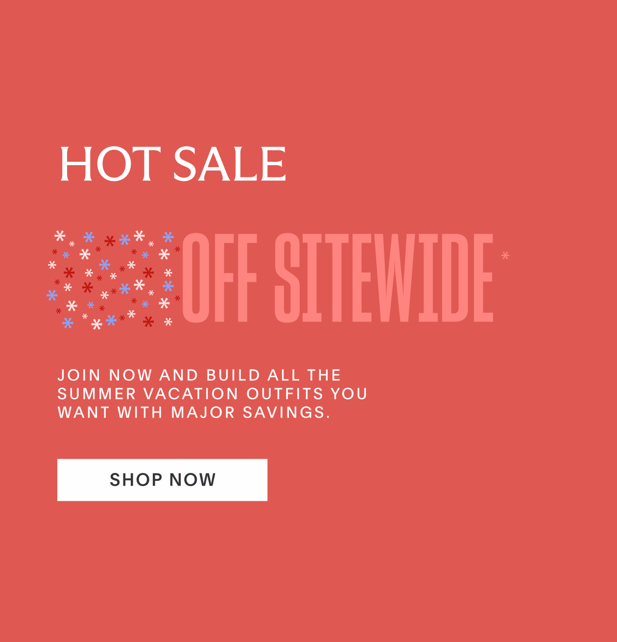 Up to 70% Off Sitewide