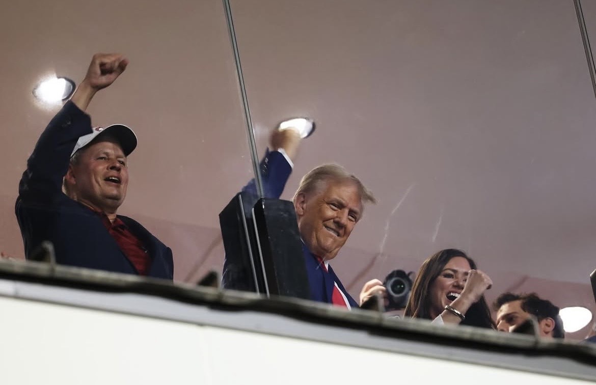 Senator Katie Britt and President Trump