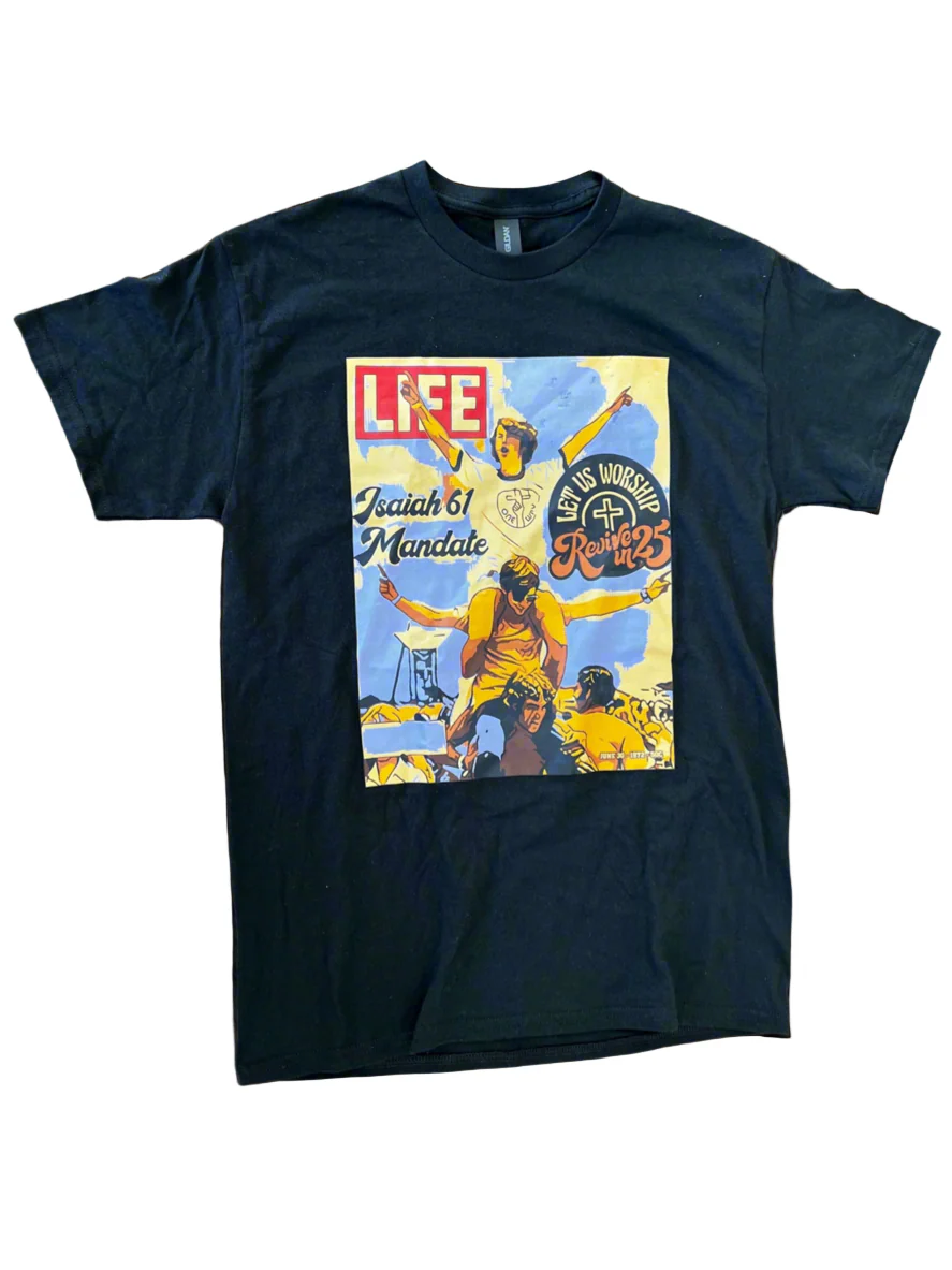 Isaiah 61 Mandate LIFE Black T-Shirt