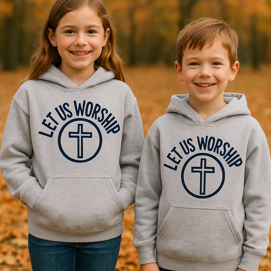 Youth Let Us Worship Hoodies