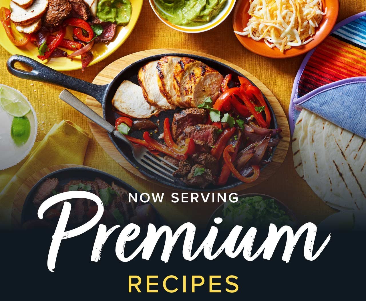 NOW SERVING Premium Recipes