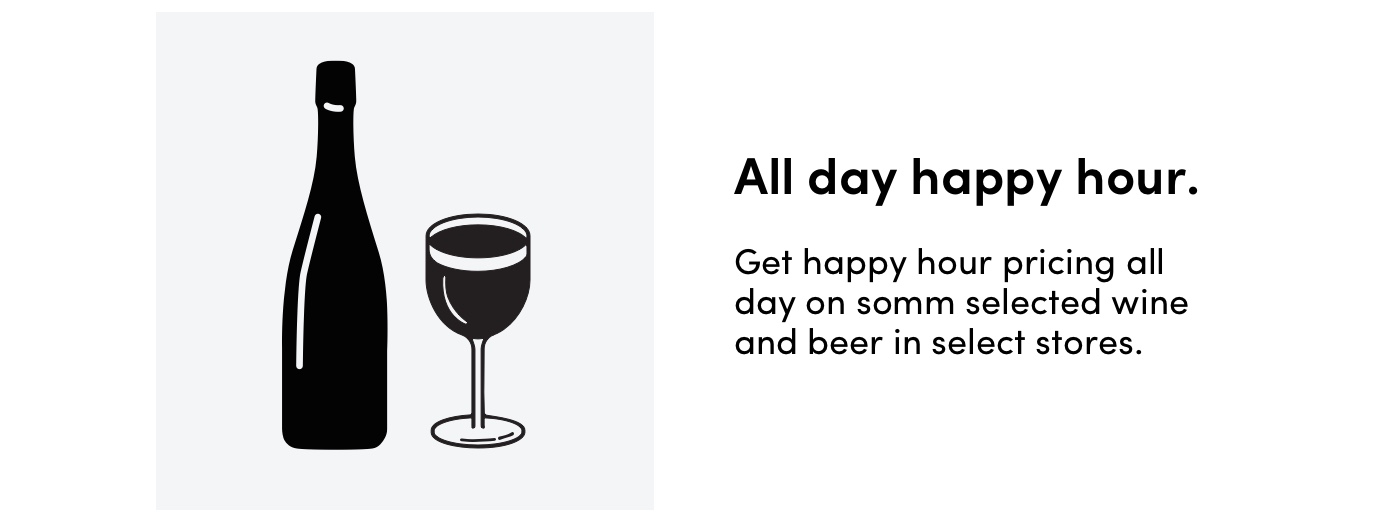 All day happy hour.