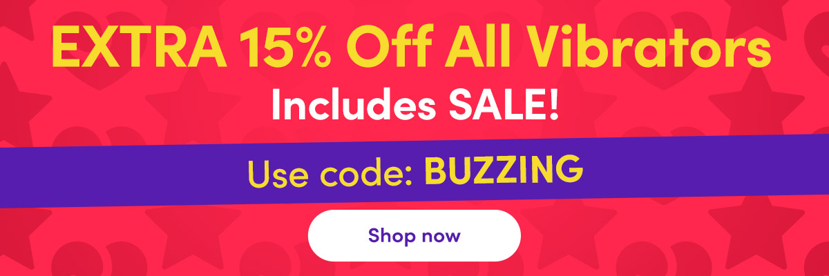 15% Off All Vibrators