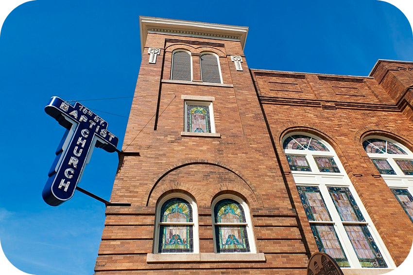 16th St Baptist Church in Birmingham, Alabama