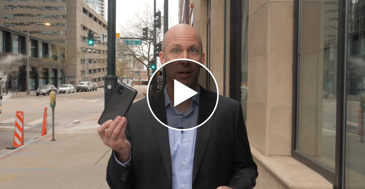 Man with phone