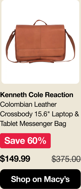 Leather Messenger Bag