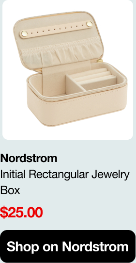 Initial Jewelry Box