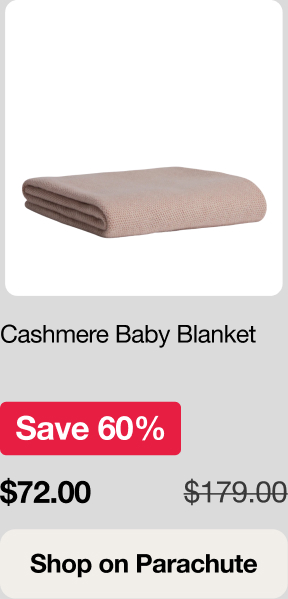 Cashmere Baby Blanket