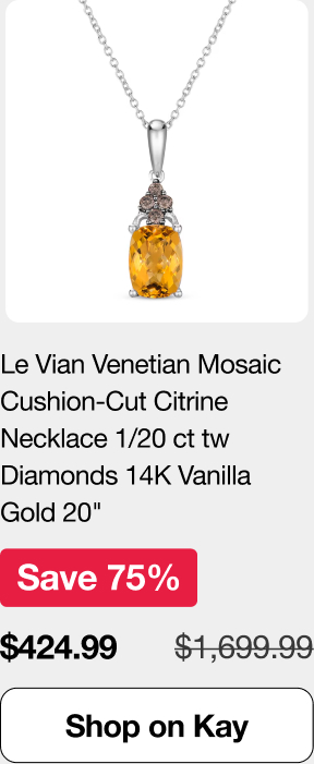 Le Vian Citrine Necklace