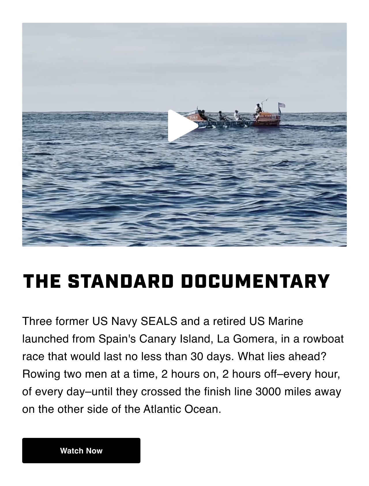 The Standard Documentary - Watch Now