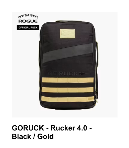 GORUCK - Rucker 4.0