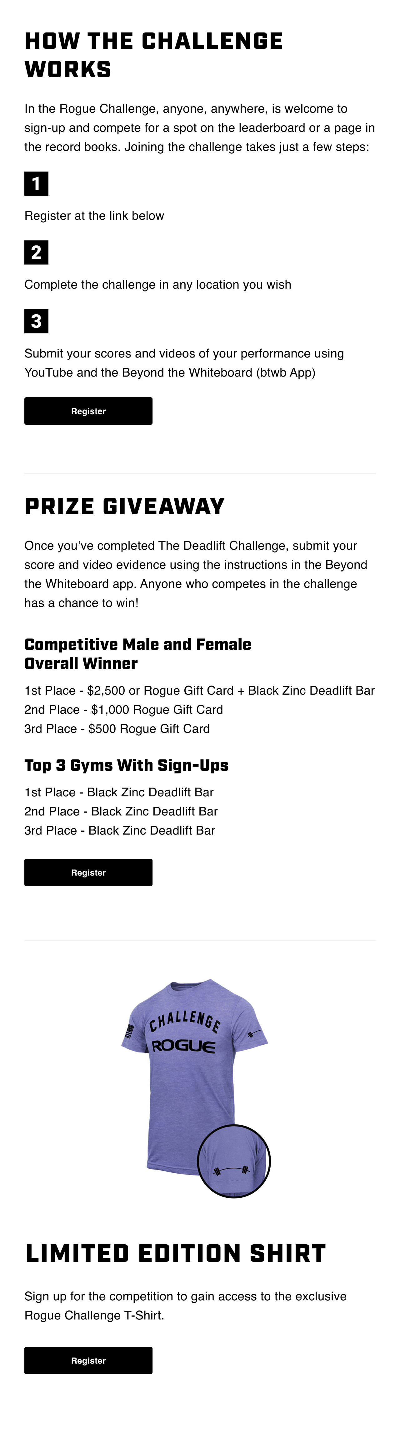 How the Challenge Works