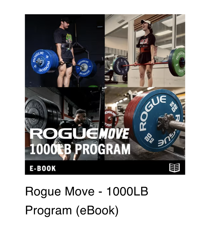 Rogue Move - 1000LB Program (eBook)