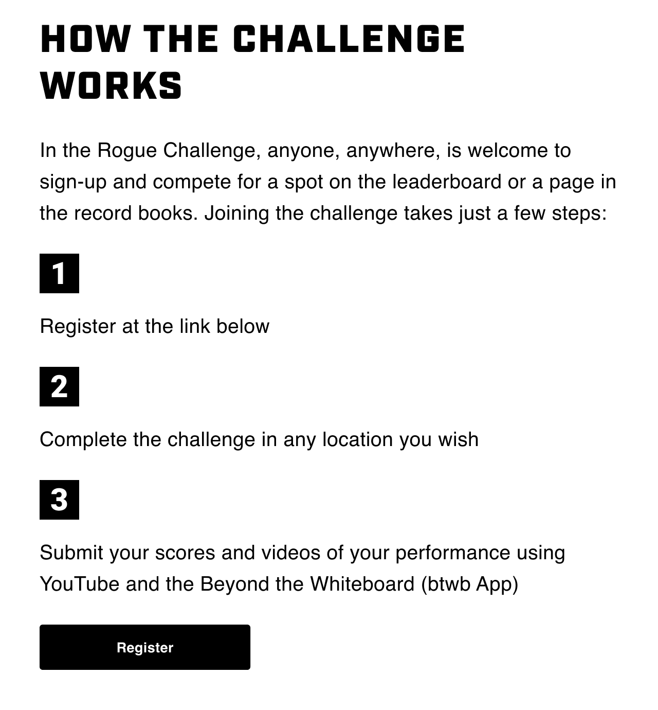 How this Challenge Works