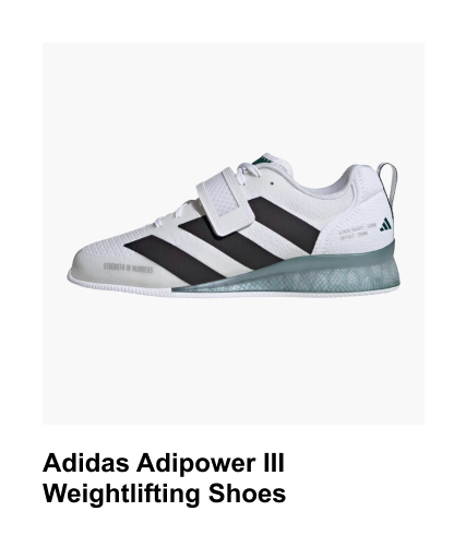 Adidas Adipower III Weightlifting Shoes