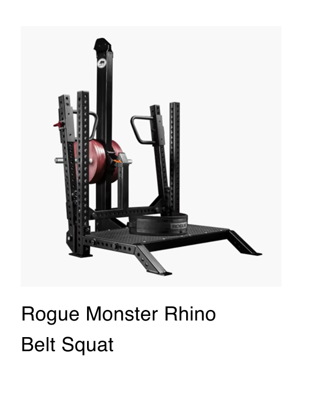 Rogue Monster Rhino Belt Squat