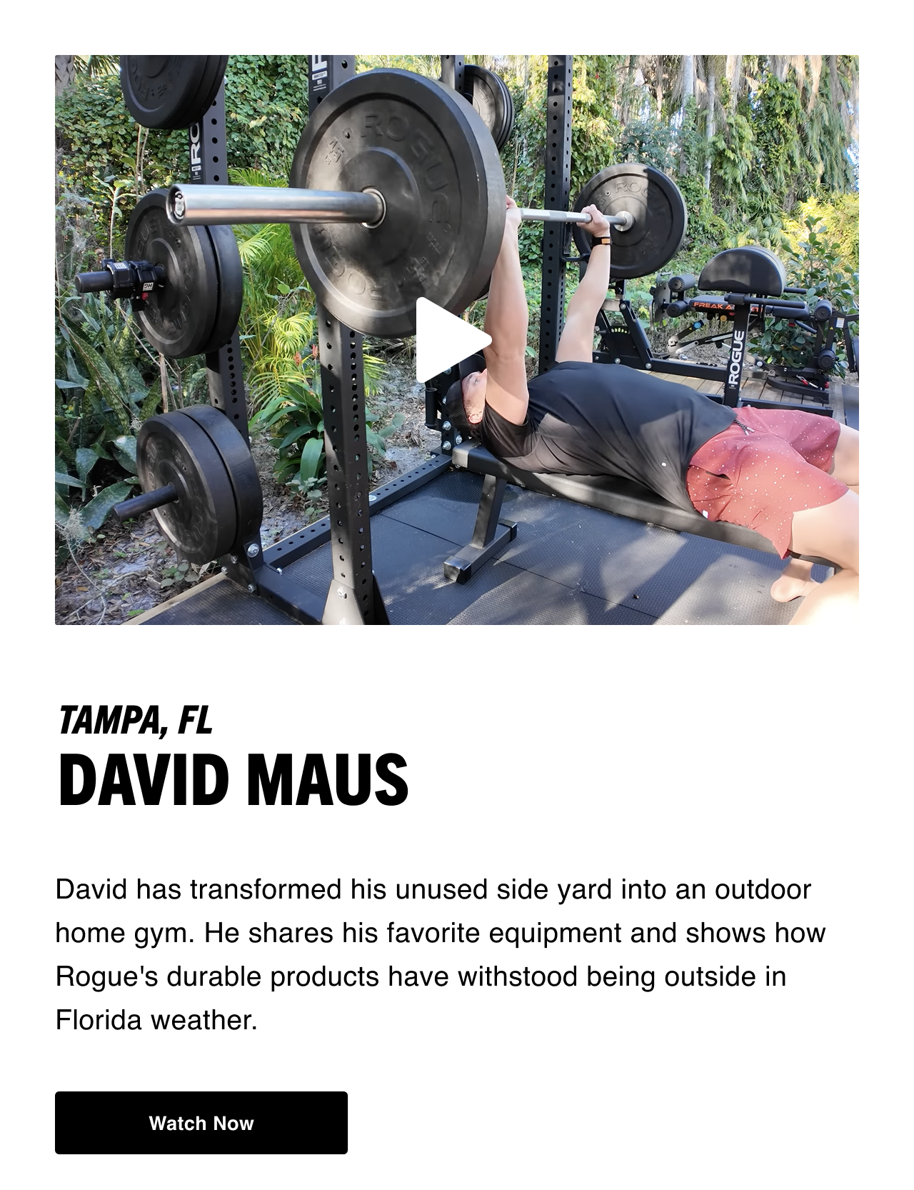 David Maus - Watch Now