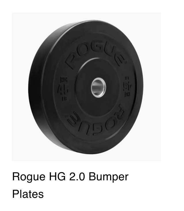 Rogue HG 2.0 Bumper Plates