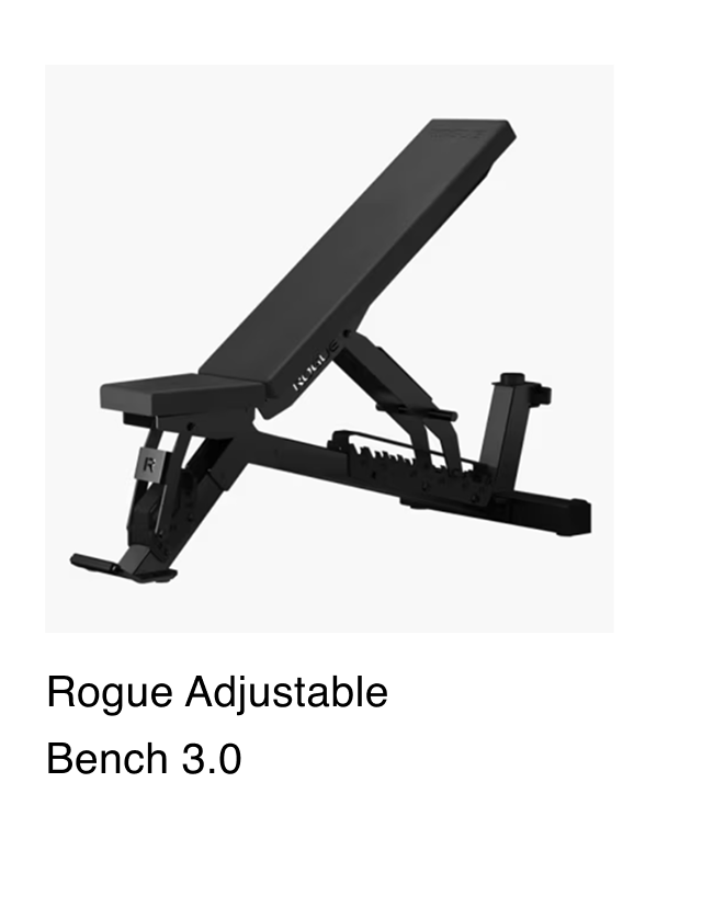Rogue Adjustable Bench 3.0