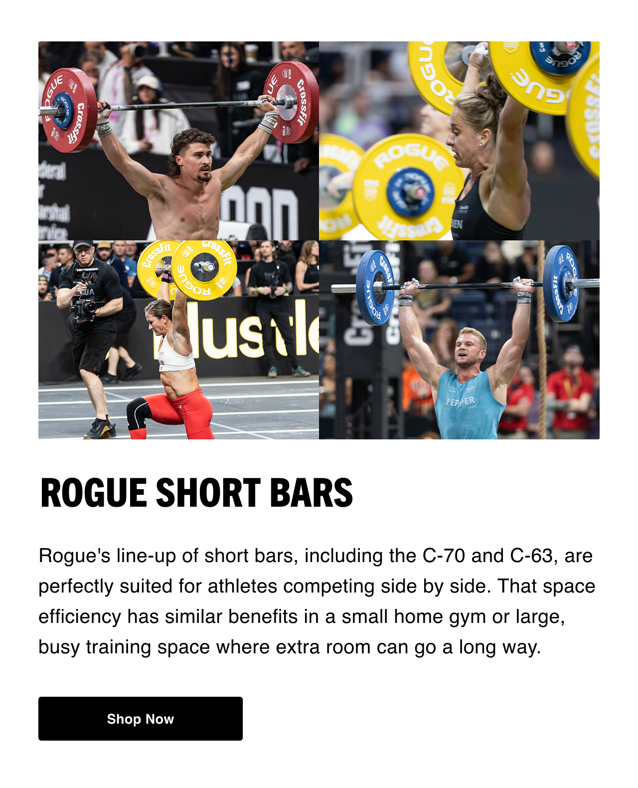 Rogue Short Bars - Shop Now