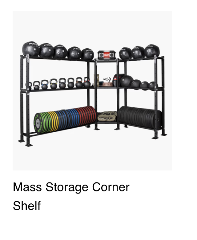Mass Storage Corner Shelf
