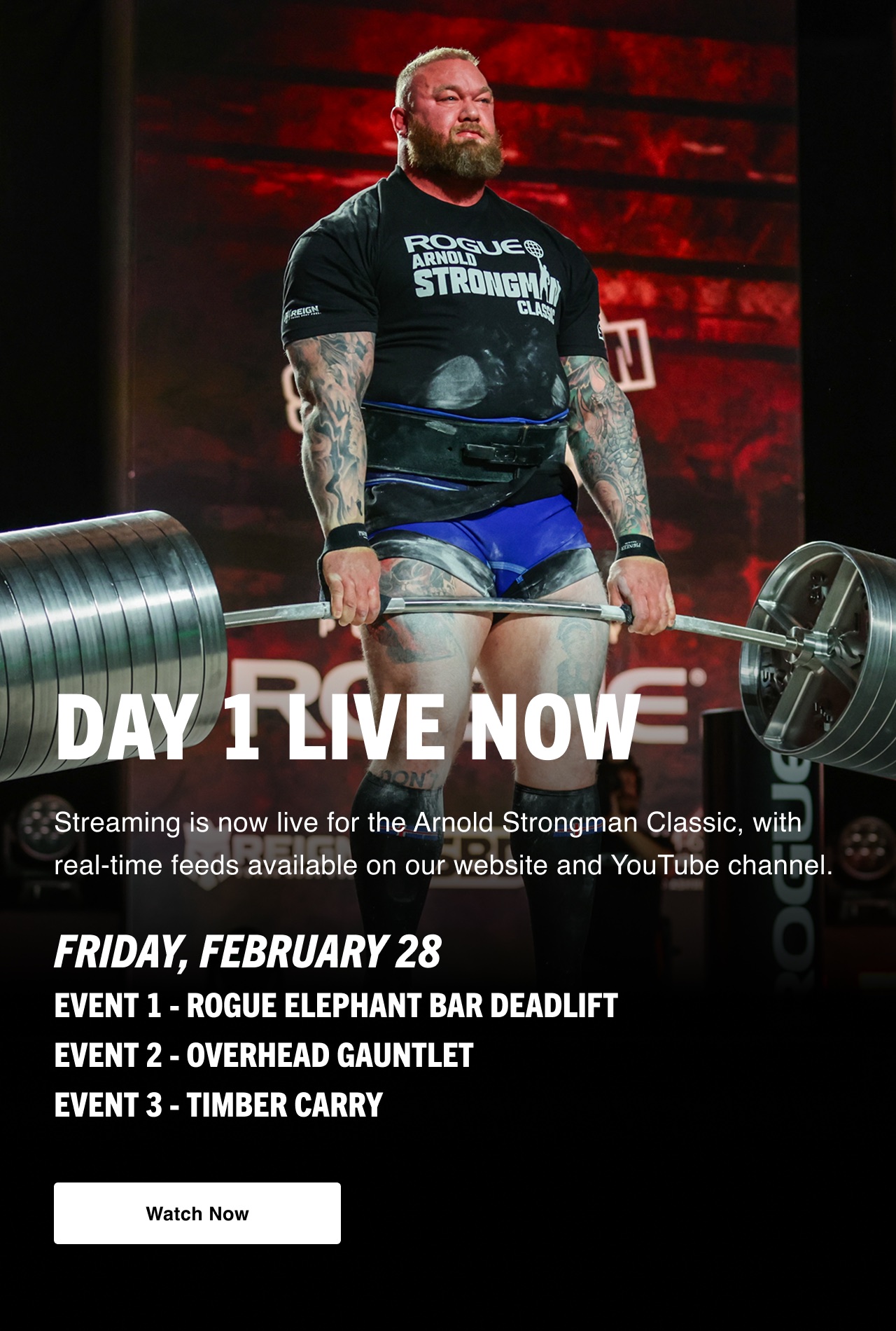 Day 1 Live Now