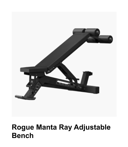 Rogue Manta Ray Adjustable Bench