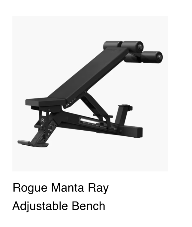 Rogue Manta Ray Adjustable Bench