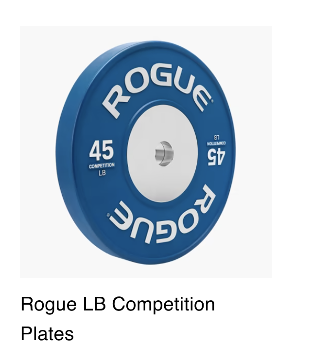 Rogue LB Competition Plates