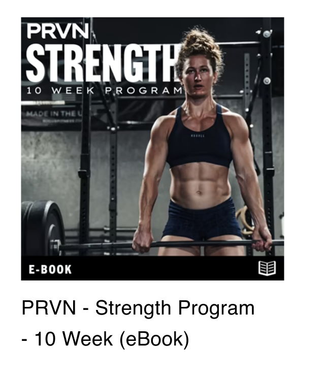 PRVN - Strength Program - 10 Week (eBook)