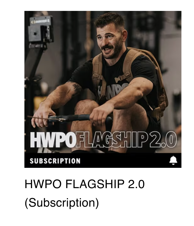 HWPO FLAGSHIP 2.0 (Subscription)