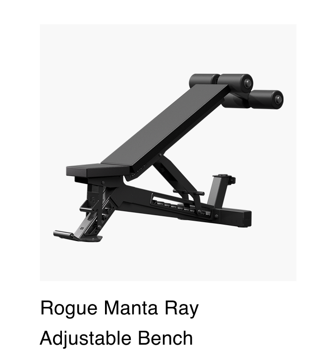 Rogue Manta Ray Adjustable Bench