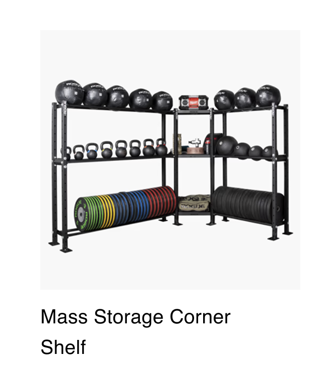 Mass Storage Corner Shelf
