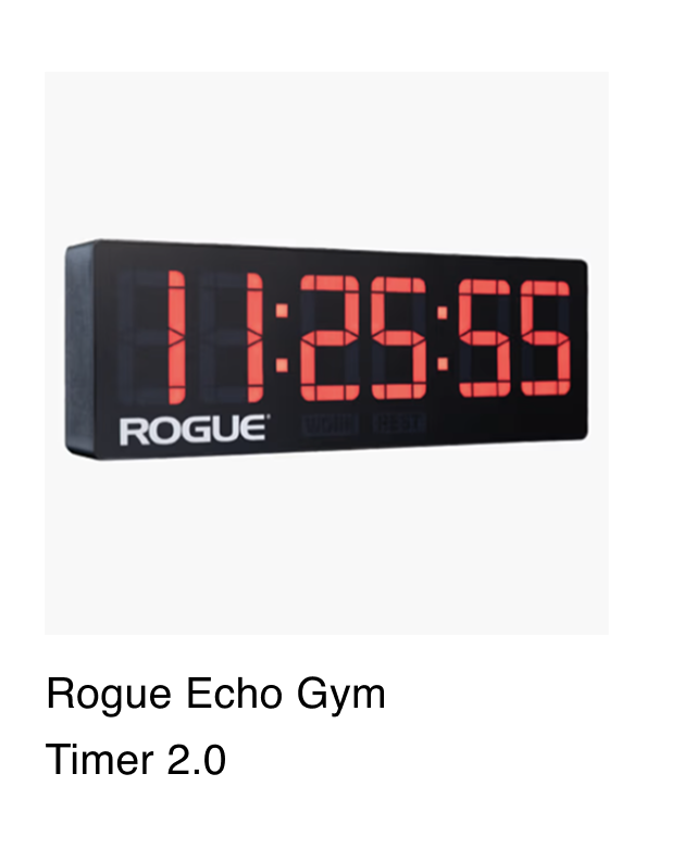 Rogue Echo Gym Timer 2.0