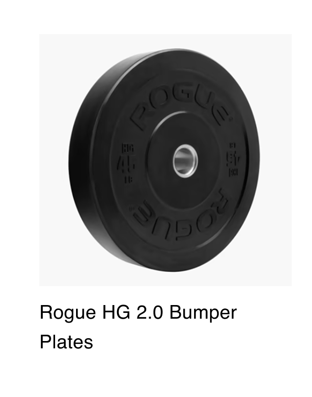 Rogue HG 2.0 Bumper Plates