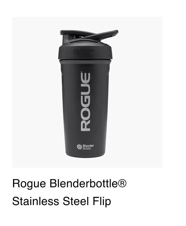 Rogue Blenderbottle® Stainless Steel Flip