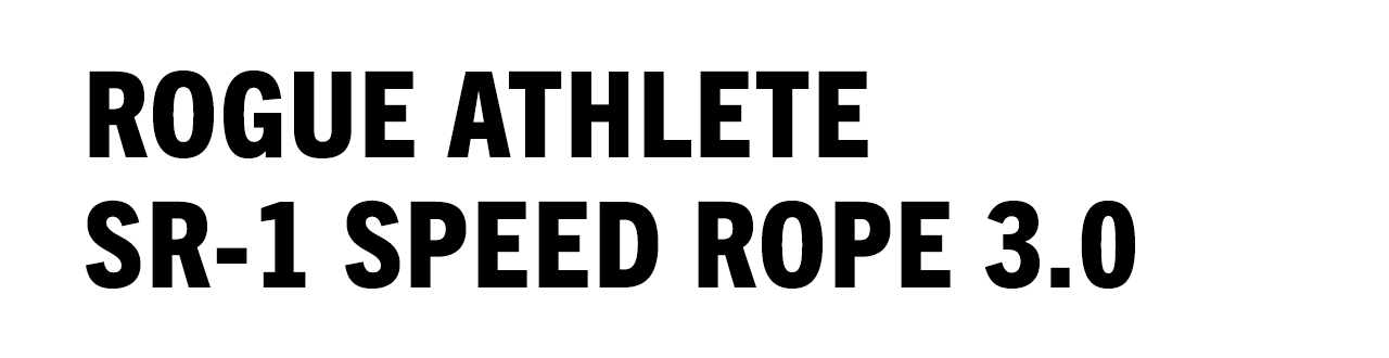 Rogue Athlete SR-1 Speed Rope 3.0