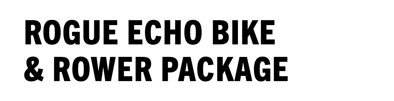 Rogue Echo Bike & Rower Package