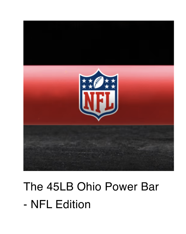 The 45LB Ohio Power Bar - NFL Edition